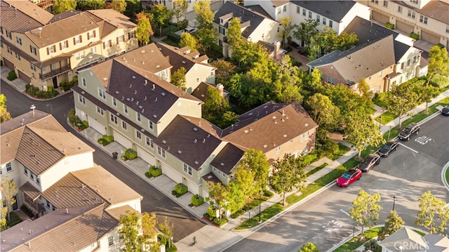 15212 Cambridge St, Tustin, CA 92782 - bird's eye view featuring a residential view