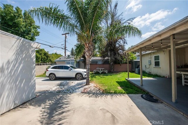 15709 Devonshire St, Granada Hills, CA 91344 - view of yard with a patio area