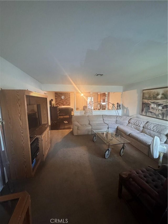 5945 Crystal Hill St, Riverside, CA 92504 - view of carpeted living area