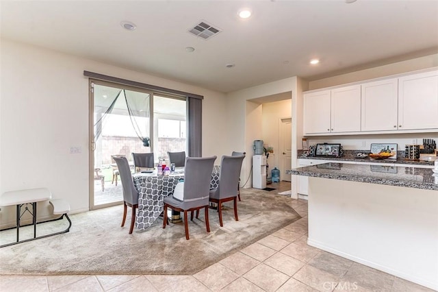 5597 Royal Oaks Way, Fontana, CA 92336 - dining area featuring recessed lighting and light tile patterned flooring