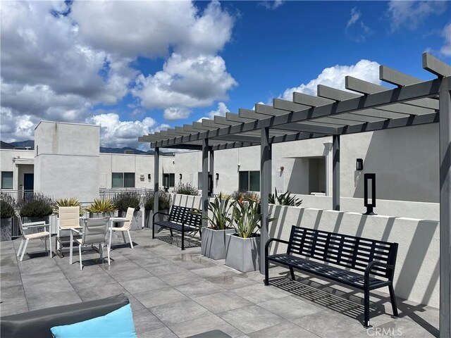 518 E Windsor Rd Unit 106, Glendale, CA 91205 - view of patio with a pergola