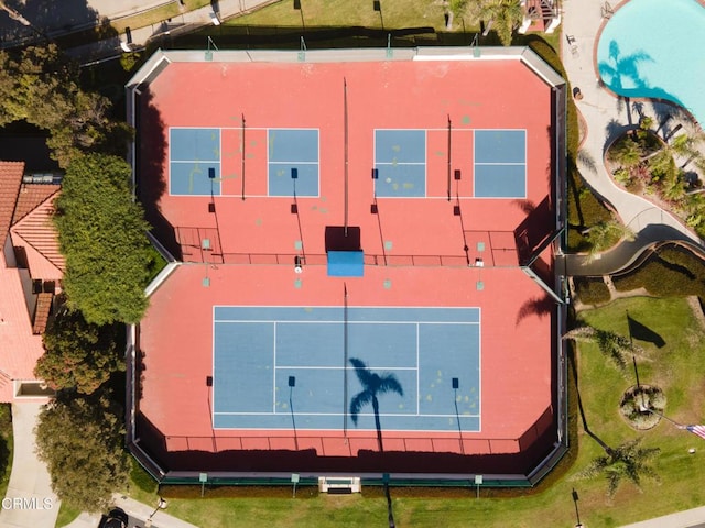 drone / aerial view