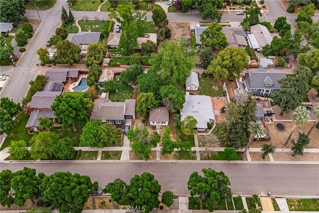 drone / aerial view featuring a residential view