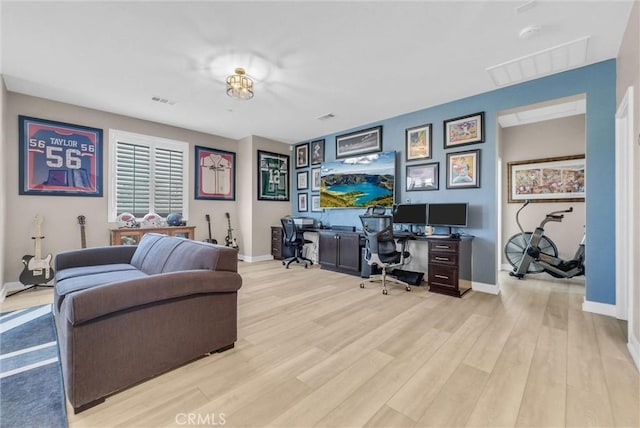 13504 Planet Ct, Riverside, CA 92503 - office featuring wood finished floors and baseboards