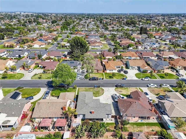 birds eye view of property featuring a residential view