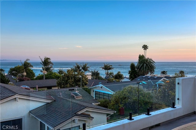 property view of water