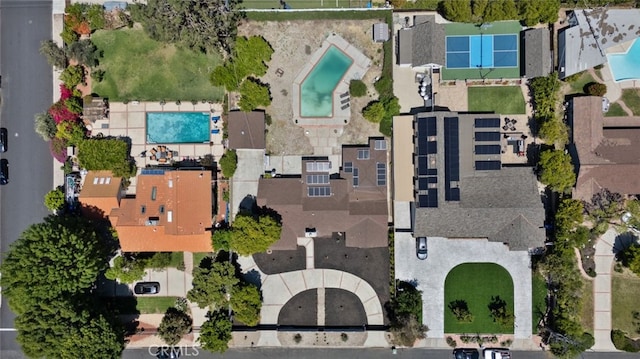17441 Rayen St, Sherwood Forest, CA 91325 - birds eye view of property
