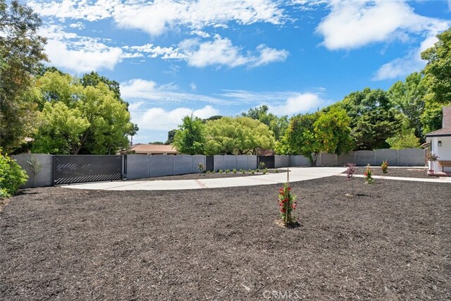 17441 Rayen St, Sherwood Forest, CA 91325 - view of yard with fence and a gate