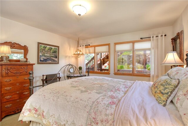 1660 Saint Thomas Ave, Cambria, CA 93428 - view of carpeted bedroom