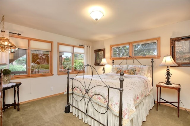 1660 Saint Thomas Ave, Cambria, CA 93428 - carpeted bedroom with baseboards