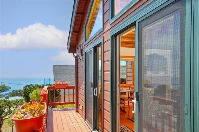 1660 Saint Thomas Ave, Cambria, CA 93428 - balcony featuring a water view