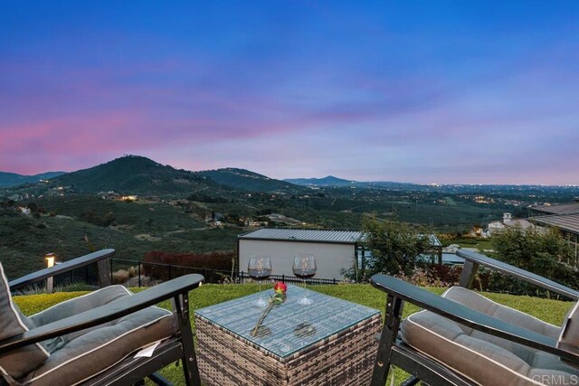 3881 Rancho Summit Dr, Encinitas, CA 92024 - mountain view