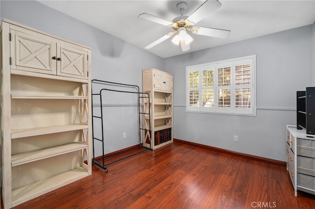 4677 Willow Bend Ct, Chino Hills, CA 91709 - unfurnished bedroom featuring baseboards and dark wood finished floors
