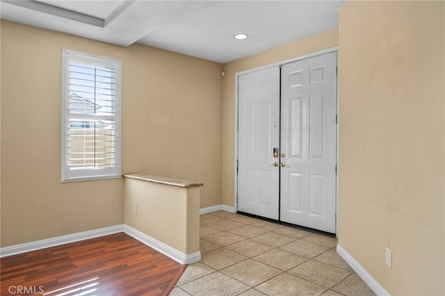 4677 Willow Bend Ct, Chino Hills, CA 91709 - entrance foyer with baseboards and recessed lighting