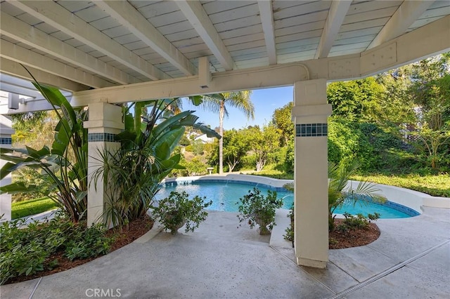 16562 Orangewind Ln, Riverside, CA 92503 - outdoor pool with a patio area