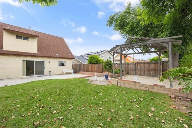 23692 Cavanaugh Rd, Lake Forest, CA 92630 - view of yard featuring a patio and a pergola