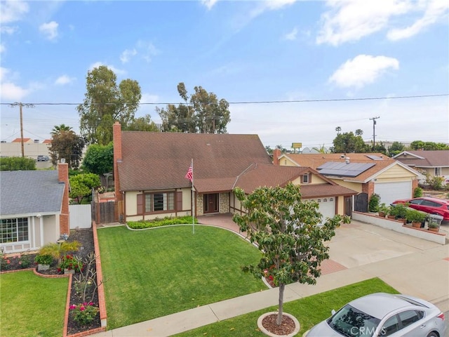 23692 Cavanaugh Rd, Lake Forest, CA 92630 - view of front of home with an attached garage, driveway, and cooling unit