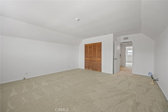 23692 Cavanaugh Rd, Lake Forest, CA 92630 - additional living space with light colored carpet, vaulted ceiling, and baseboards