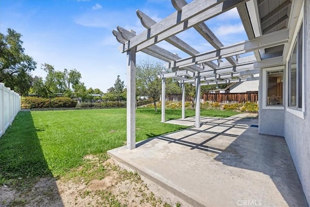 41880 Humber Dr, Temecula, CA 92591 - view of yard featuring a pergola and a patio