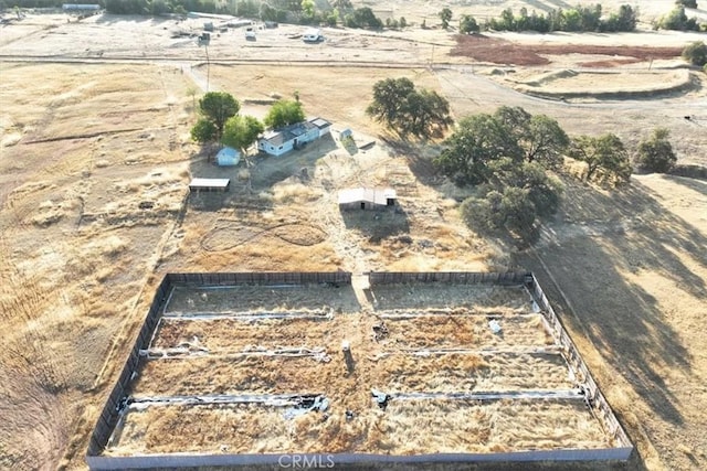 drone / aerial view featuring a rural view