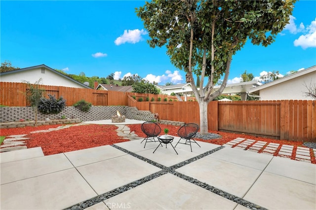 29282 Sonoma Way, San Juan Capistrano, CA 92675 - view of patio / terrace with a fenced backyard