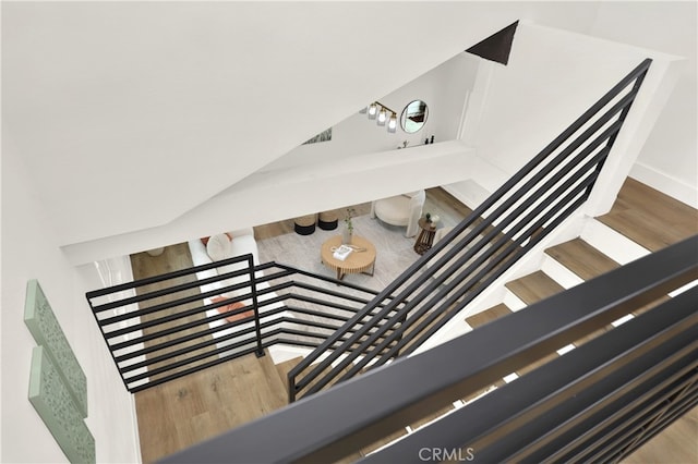 29282 Sonoma Way, San Juan Capistrano, CA 92675 - staircase with wood finished floors