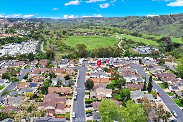 29282 Sonoma Way, San Juan Capistrano, CA 92675 - aerial view with a mountain view and a residential view