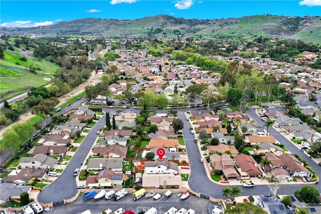 29282 Sonoma Way, San Juan Capistrano, CA 92675 - aerial view with a residential view and a mountain view