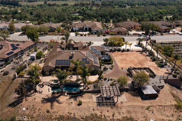 3863 Flowerwood Ln, Fallbrook, CA 92028 - aerial perspective of suburban area