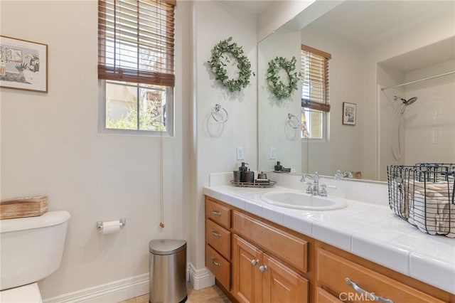 3863 Flowerwood Ln, Fallbrook, CA 92028 - full bath with vanity and a shower