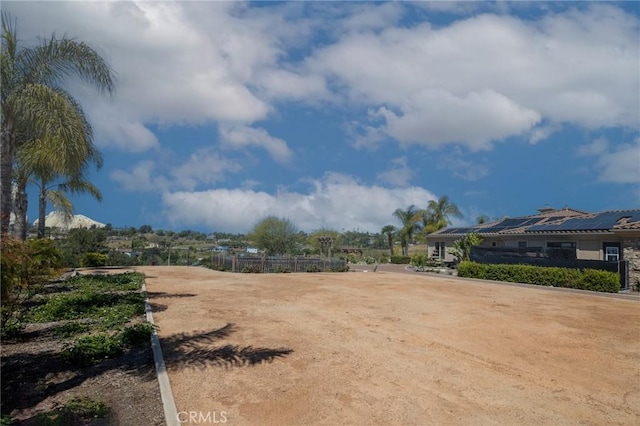 surrounding community with fence