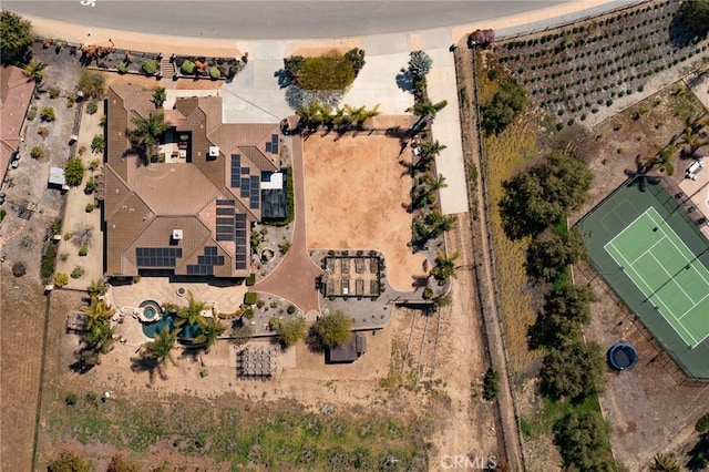 drone / aerial view