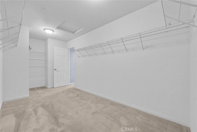 20372 Crooked Branch St, Riverside, CA 92507 - spacious closet with attic access and carpet flooring