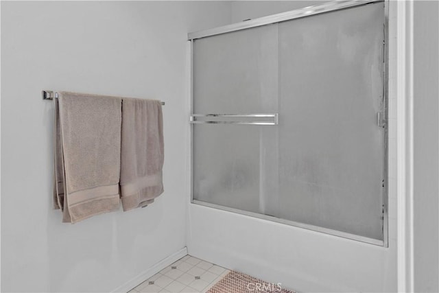9121 San Diego Rd, Atascadero, CA 93422 - full bathroom with combined bath / shower with glass door and baseboards