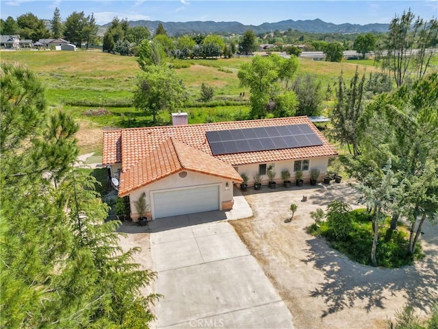 9121 San Diego Rd, Atascadero, CA 93422 - overview of rural landscape with a mountain backdrop