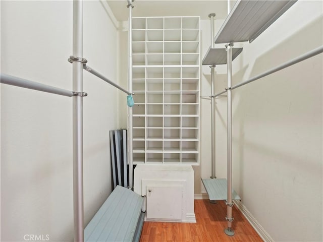 4301 Fulton Ave Unit 303, Sherman Oaks, CA 91423 - spacious closet featuring wood finished floors