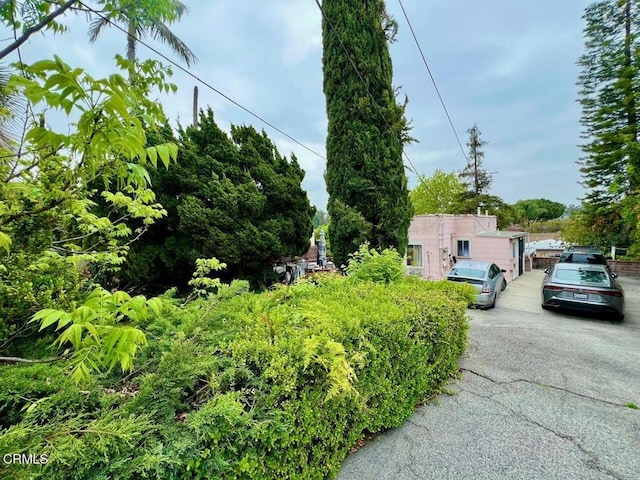 view of side of property