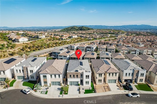 20526 W Overlook Ct, Porter Ranch, CA 91326 - aerial perspective of suburban area featuring mountains
