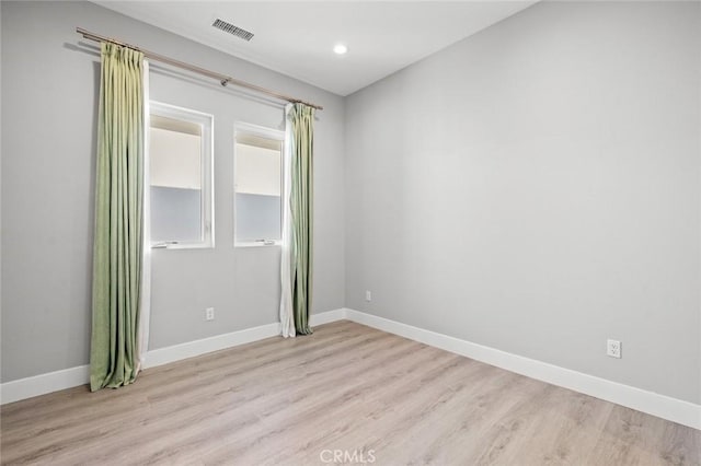 20526 W Overlook Ct, Porter Ranch, CA 91326 - unfurnished room with wood finished floors, baseboards, and recessed lighting