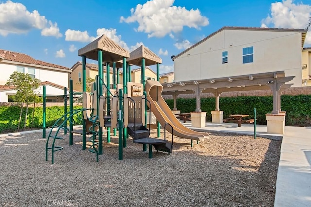 view of community play area