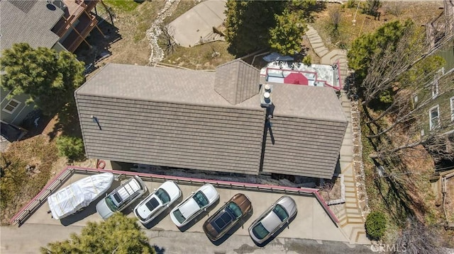 27720 St Bernard Ln, Lake Arrowhead, CA 92352 - aerial view