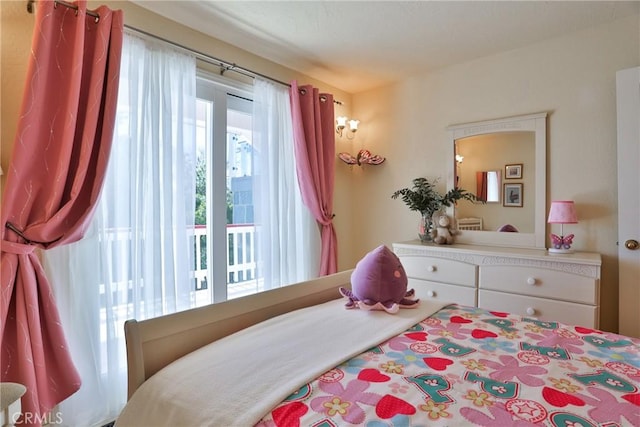 27720 St Bernard Ln, Lake Arrowhead, CA 92352 - bedroom featuring access to exterior