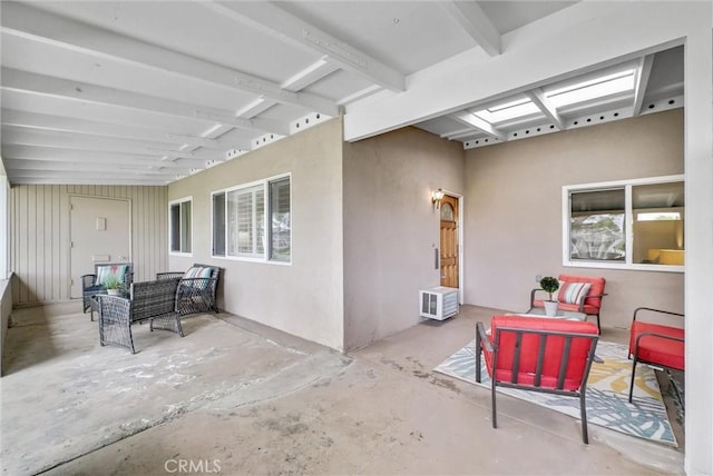 view of patio / terrace with outdoor lounge area