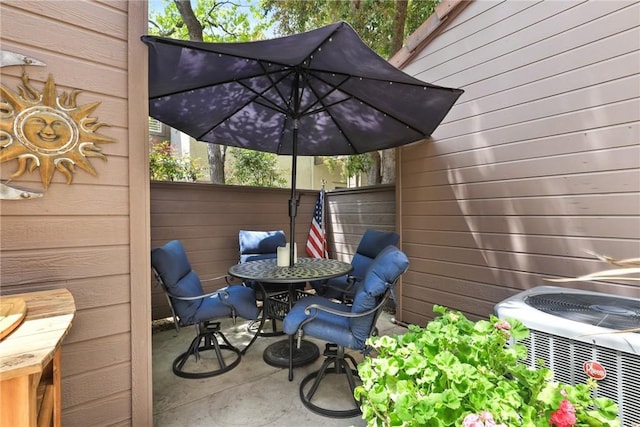 655 Via Colinas, Thousand Oaks, CA 91362 - view of patio with fence and central air condition unit