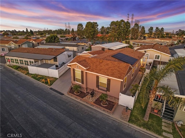 3595 Santa Fe Ave, Long Beach, CA 90810 - birds eye view of property with a residential view