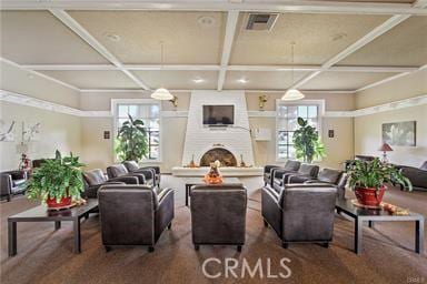 3595 Santa Fe Ave, Long Beach, CA 90810 - community lobby featuring visible vents