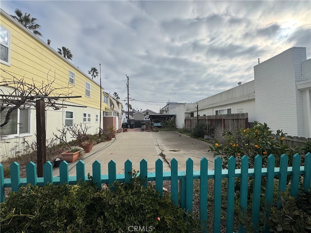 exterior space featuring a residential view