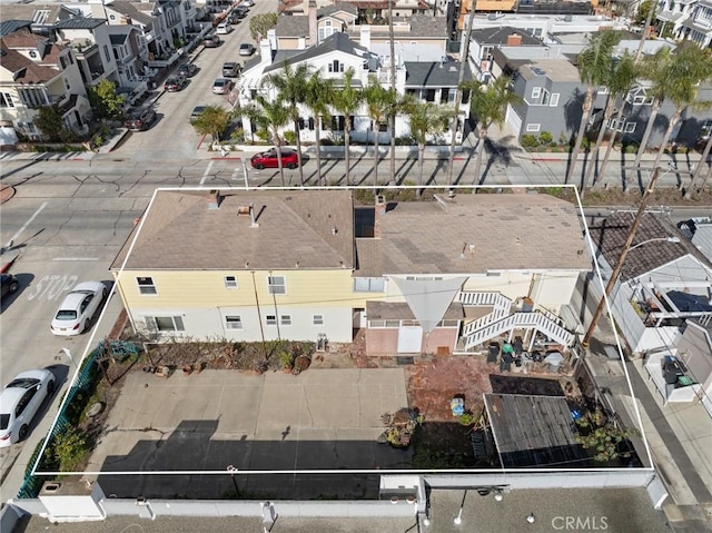 124126 Sapphire Ave, Newport Beach, CA 92662 - drone / aerial view featuring a residential view