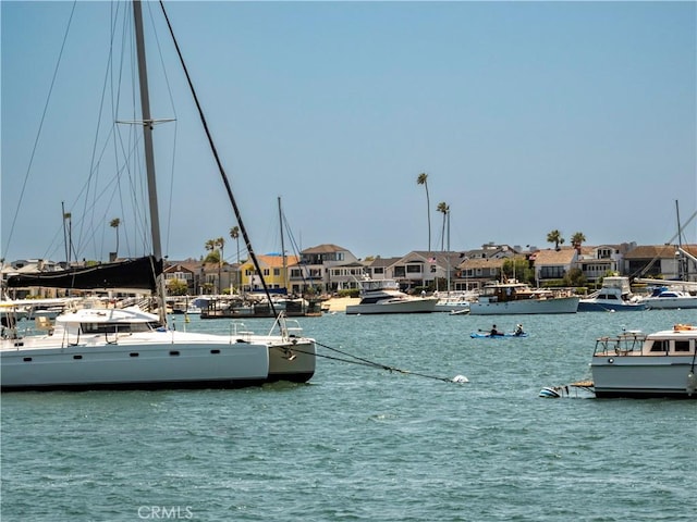 124126 Sapphire Ave, Newport Beach, CA 92662 - water view with nearby suburban area