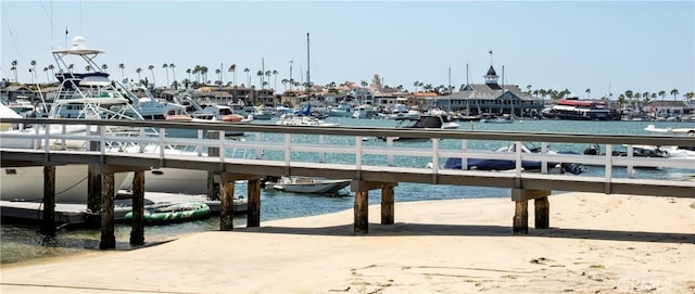 124126 Sapphire Ave, Newport Beach, CA 92662 - dock area featuring a water view